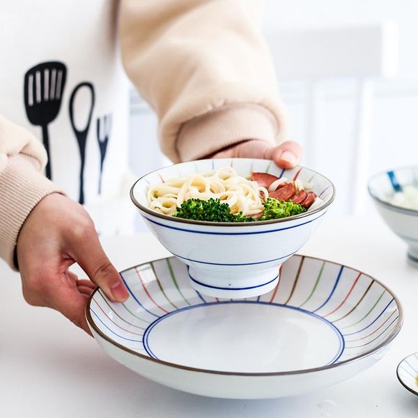 bowls set of 2pcs dinner plate rice bowl chinese cuisine dinnerware pasta salad dishes ceramic (1 + 1 bowl)
bowls set of 2pcs dinner plate rice bowl chinese cuisine dinnerware pasta salad dishes ceramic (1 + 1 bowl)