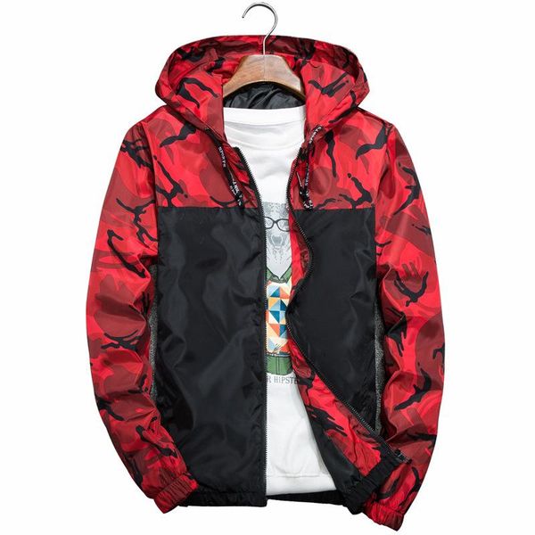 spring and autumn tide korean version camouflage slimming youth personality windcoat trend men's and women's casual jacket, Black;brown
spring and autumn tide korean version camouflage slimming youth personality windcoat trend men's and women's casual jacket, Black;brown