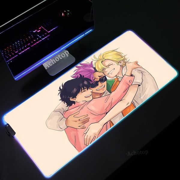mouse pads & wrist rests banana fish pad rgb gaming mousepad gamer large rubber no-slip mat mause pc computer lapkeyboard desk carpet
mouse pads & wrist rests banana fish pad rgb gaming mousepad gamer large rubber no-slip mat mause pc computer lapkeyboard desk carpet