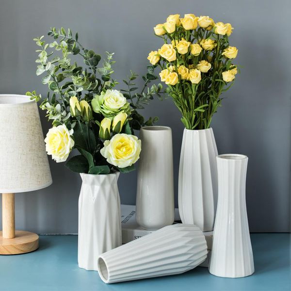 vases nordic white ceramic vase wide mouth small fresh and simple modern living room tv cabinet home decoration ornaments plant
vases nordic white ceramic vase wide mouth small fresh and simple modern living room tv cabinet home decoration ornaments plant
