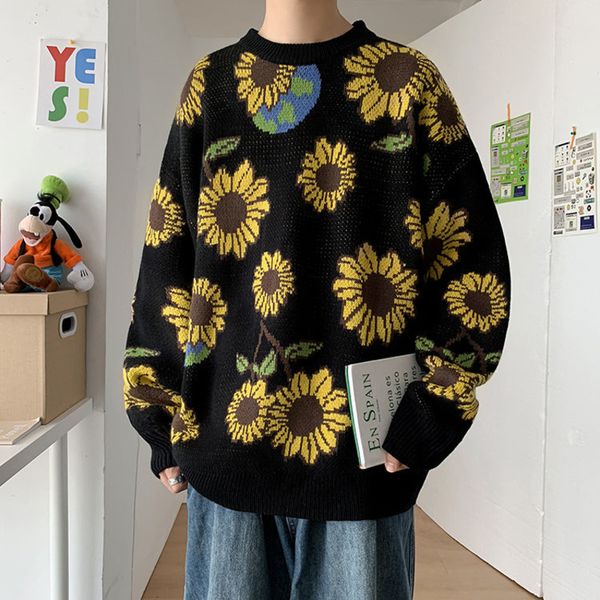 2021 new winter thick flower sweater men's warmth fashion retro casual knitted pullover men knitting sweaters mens clothes hhav, White;black
2021 new winter thick flower sweater men's warmth fashion retro casual knitted pullover men knitting sweaters mens clothes hhav, White;black