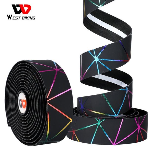 bike handlebars &components west biking bicycle handlebar tape pu+eva anti-slip soft cycling handle bar straps with plugs accessories
bike handlebars &components west biking bicycle handlebar tape pu+eva anti-slip soft cycling handle bar straps with plugs accessories