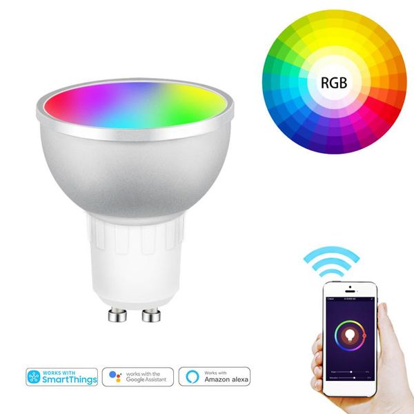 tuya zigbee 3.0 gu10 smart led light bulb rgb dimmable 5w voice control work with alexa echo smart life with timer function diy
tuya zigbee 3.0 gu10 smart led light bulb rgb dimmable 5w voice control work with alexa echo smart life with timer function diy
