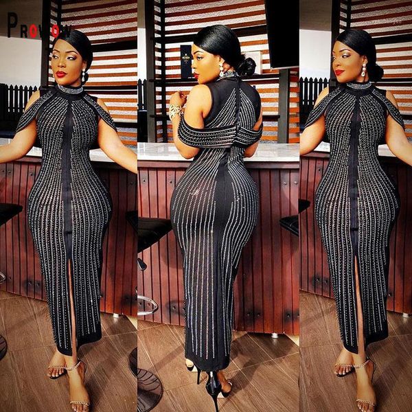 casual dresses prowow women evening patry dress elegant diamonds maxi bodycon for lady slim split female outfits clothing, Black;gray
casual dresses prowow women evening patry dress elegant diamonds maxi bodycon for lady slim split female outfits clothing, Black;gray