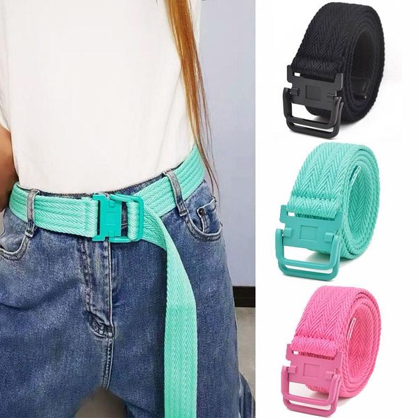 tactical buckle candy color men's women's belts canvas woven wide harajuku all-match pants jeans waistband female waist strap, Black;brown
tactical buckle candy color men's women's belts canvas woven wide harajuku all-match pants jeans waistband female waist strap, Black;brown