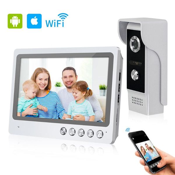 video door phones 9'' color wifi phone wireless intercom system home wired doorbell camera + monitor support remote unlock
video door phones 9'' color wifi phone wireless intercom system home wired doorbell camera + monitor support remote unlock