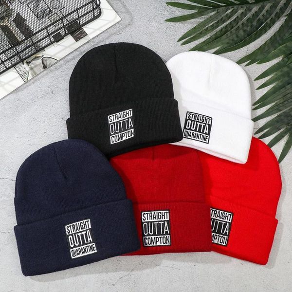 beanies patterns autumn winter soft beanie straight outta quarantine embroidery knitting hats warm skiing caps knitted hat
beanies patterns autumn winter soft beanie straight outta quarantine embroidery knitting hats warm skiing caps knitted hat