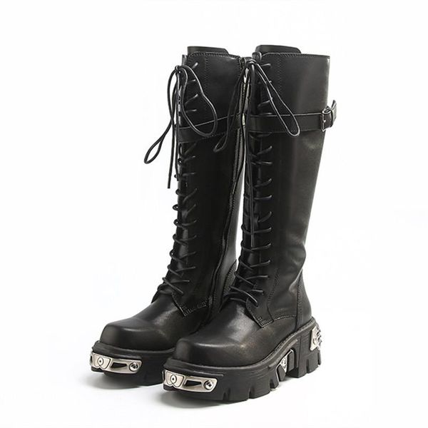 boots 2021 soft leather women knee high thick heel platform ladies knight boot lace up long botas mujer, Black
boots 2021 soft leather women knee high thick heel platform ladies knight boot lace up long botas mujer, Black