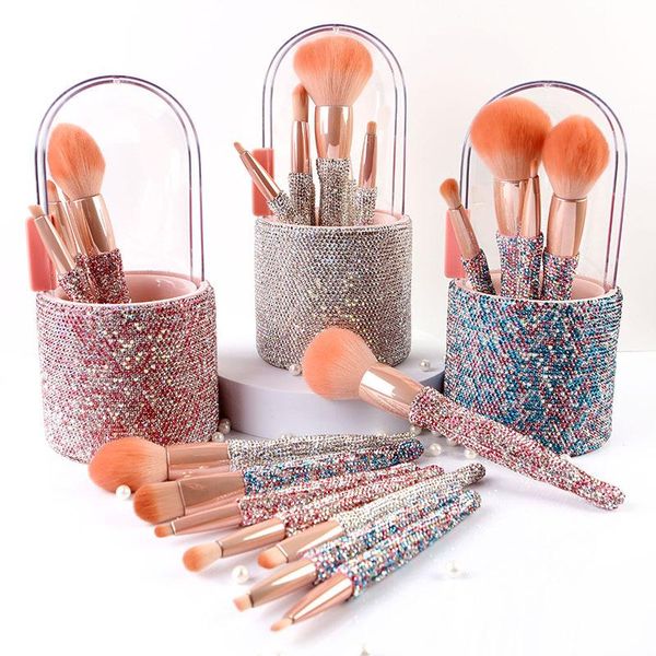 makeup brushes 8pcs diamond set ultra soft synthetic hair eye shadow loose powder blush foundation brush beauty tool
makeup brushes 8pcs diamond set ultra soft synthetic hair eye shadow loose powder blush foundation brush beauty tool