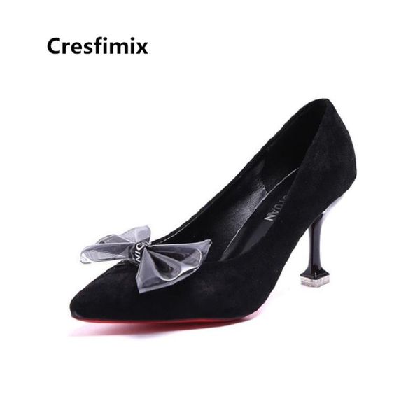 dress shoes cresfimix mujer tacones altos women fashion comfortable slip on black high heels lady bow tie heel e3538
dress shoes cresfimix mujer tacones altos women fashion comfortable slip on black high heels lady bow tie heel e3538