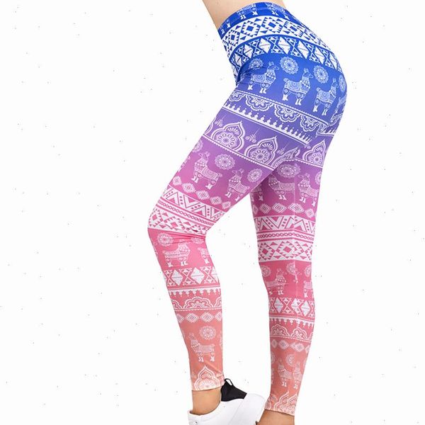 women legging gradient printing leggins slim high elasticity legins fitness leggings female pants drop shipping, Black
women legging gradient printing leggins slim high elasticity legins fitness leggings female pants drop shipping, Black