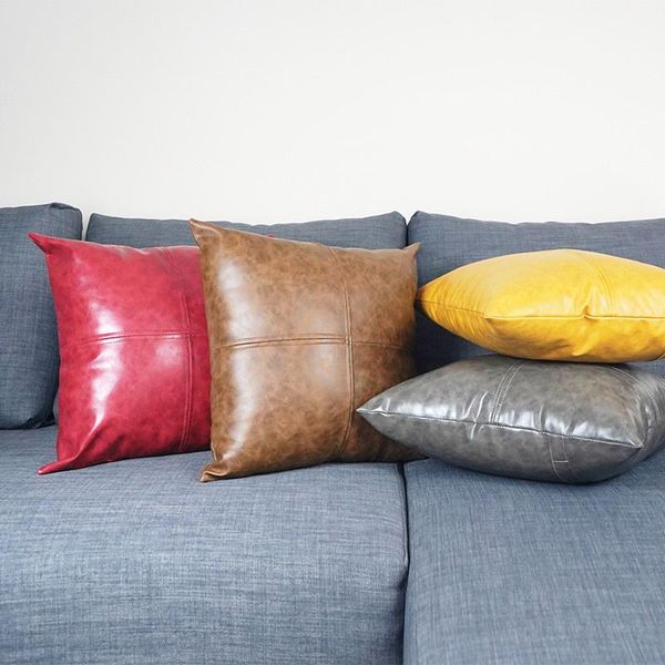 cushion/decorative pillow luxury batik faux-leather cushion cover for sofa car leisure creative texture decorative punk bar cafe chair decor
cushion/decorative pillow luxury batik faux-leather cushion cover for sofa car leisure creative texture decorative punk bar cafe chair decor