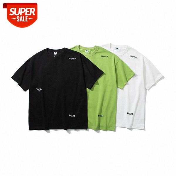 mansclot letter print round neck loose short sleeve t-shirt men's half #q414, White;black
mansclot letter print round neck loose short sleeve t-shirt men's half #q414, White;black