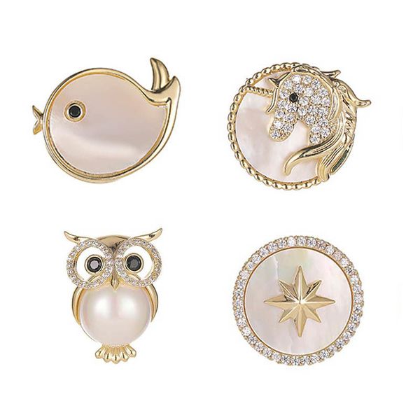 2020 magnet brooch without piercing fashion multiple uses small cute pins brooches for man and women clothes accessories, Gray
2020 magnet brooch without piercing fashion multiple uses small cute pins brooches for man and women clothes accessories, Gray