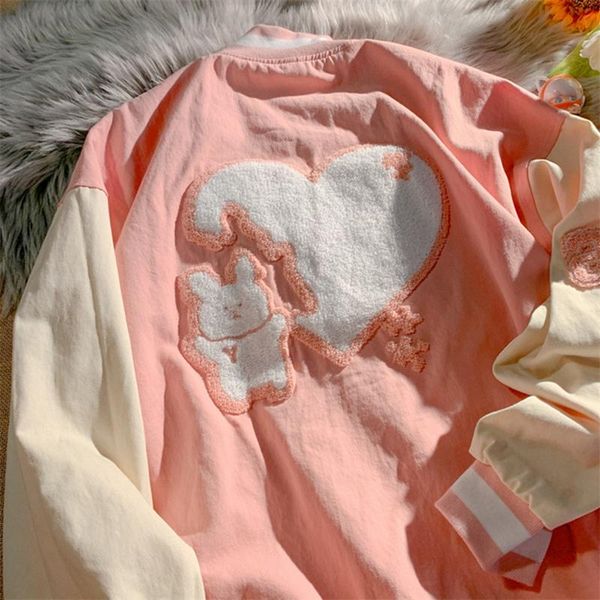 women's jackets trendy brand little bear jacket coat for women early autumn thin korean style loose embroidery casual versatile long sl, Black;brown
women's jackets trendy brand little bear jacket coat for women early autumn thin korean style loose embroidery casual versatile long sl, Black;brown