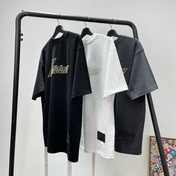 men's t-shirts oversize we11done yellow pearl logo bear reflection t-shirt men women 1:1 welldone korean summer casual tee, White;black
men's t-shirts oversize we11done yellow pearl logo bear reflection t-shirt men women 1:1 welldone korean summer casual tee, White;black