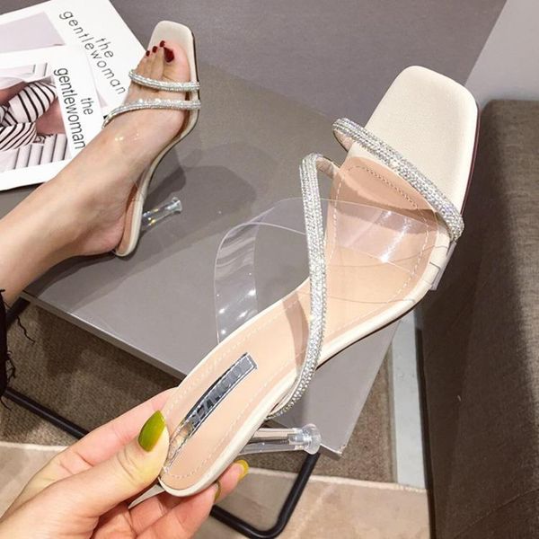 slippers casual high-heeled shoes lady glitter slides cross-tied slipers women luxury jelly summer 2021 thin pu fabric crystal, Black
slippers casual high-heeled shoes lady glitter slides cross-tied slipers women luxury jelly summer 2021 thin pu fabric crystal, Black