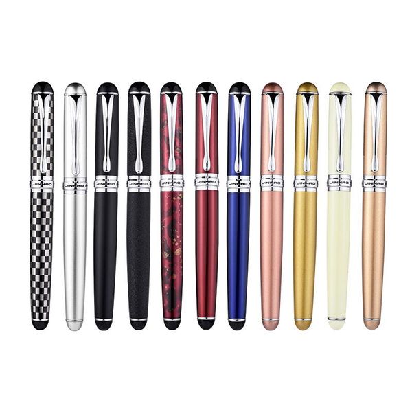 fountain pens jinhao x750 fountaine 1.0mm bent nib metallic bright silver flowing accessories stationery office business school
fountain pens jinhao x750 fountaine 1.0mm bent nib metallic bright silver flowing accessories stationery office business school