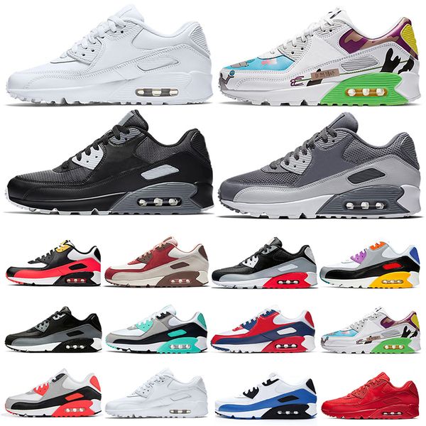 2022 Men Classic 90 Mens and women Running Shoes Sports Trainer Cushion Surface Breathable Sport Sneakers shoes 36-46
2022 Men Classic 90 Mens and women Running Shoes Sports Trainer Cushion Surface Breathable Sport Sneakers shoes 36-46