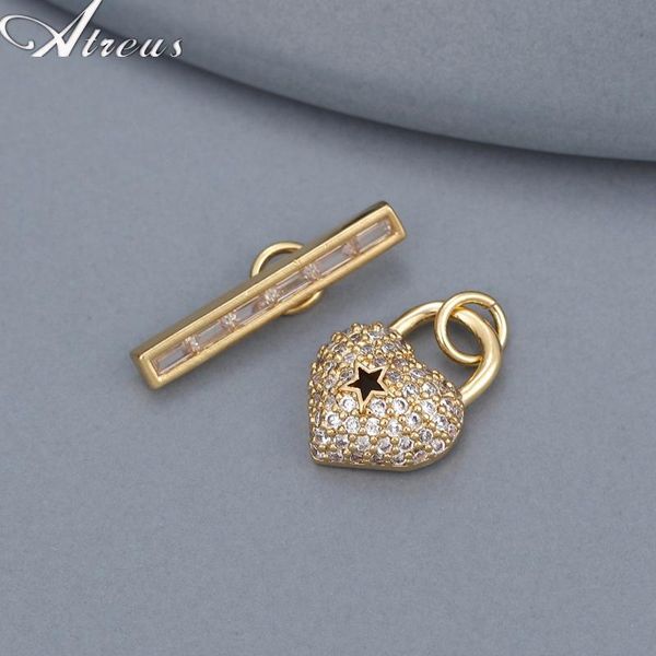 charms 2pc creative lock heart pendant for jewelry making copper zircon diy women necklace&bracelets handmade craft supplies, Bronze;silver
charms 2pc creative lock heart pendant for jewelry making copper zircon diy women necklace&bracelets handmade craft supplies, Bronze;silver