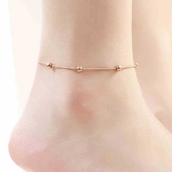 anklets 316l stainless steel simple lucky beads charm chain for women fashion trend fine jewelry beach accessories gifts sab492, Red;blue
anklets 316l stainless steel simple lucky beads charm chain for women fashion trend fine jewelry beach accessories gifts sab492, Red;blue