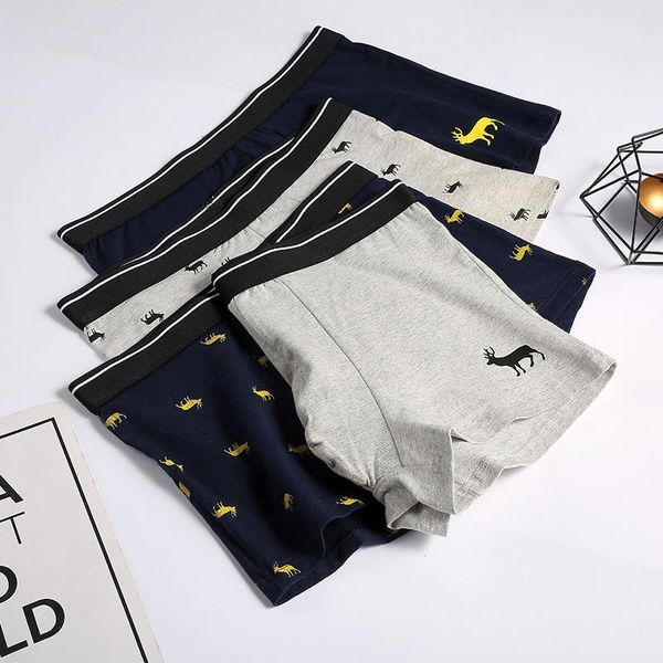 underpants 4pcs men's underwear printed breathable mid-waist four-corner cotton boxer shorts antibacterial sports pants, Black;white
underpants 4pcs men's underwear printed breathable mid-waist four-corner cotton boxer shorts antibacterial sports pants, Black;white