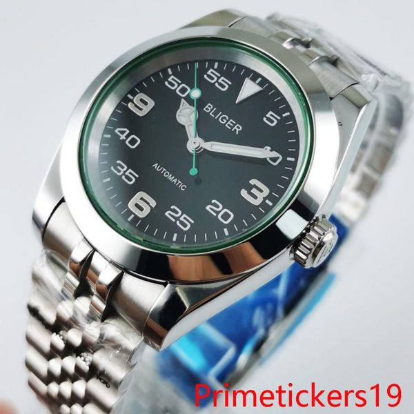 wristwatches 36mm mechanical men wristwatch sapphire glass date indicator polished case fit miyota 8215 nh35a movement, Slivery;brown
wristwatches 36mm mechanical men wristwatch sapphire glass date indicator polished case fit miyota 8215 nh35a movement, Slivery;brown