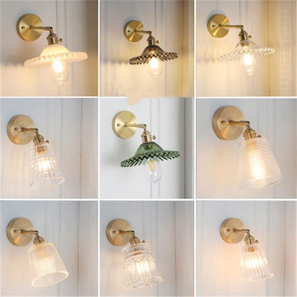 wall lamp modern brass metal bedroom bedside concise vintage glass cover mirror aisle study cloakroom sconces
wall lamp modern brass metal bedroom bedside concise vintage glass cover mirror aisle study cloakroom sconces