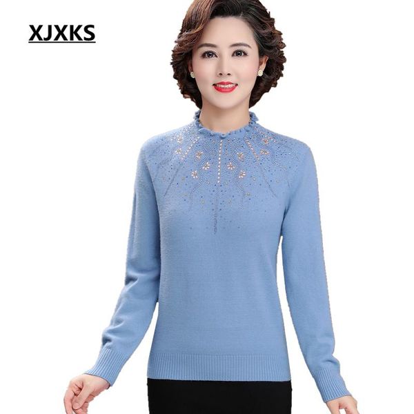 women's sweaters xjxks fashion beaded women turtleneck sweater 2021 autumn winter solid color casual cashmere knitted pullover, White;black
women's sweaters xjxks fashion beaded women turtleneck sweater 2021 autumn winter solid color casual cashmere knitted pullover, White;black