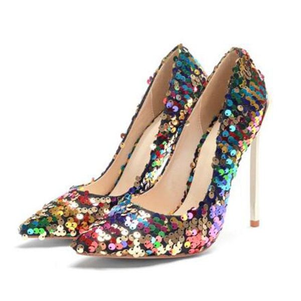 dress shoes brand designer pointed toe high heels pumps luxury womens stiletto heel slip on bling party evening wedding, Black
dress shoes brand designer pointed toe high heels pumps luxury womens stiletto heel slip on bling party evening wedding, Black