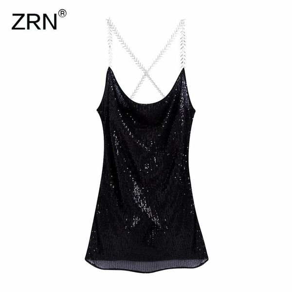 casual dresses zrn 2021 women fashion with rhinestone sequin mini dress vintage back cross straps lining female vestidos, Black;gray
casual dresses zrn 2021 women fashion with rhinestone sequin mini dress vintage back cross straps lining female vestidos, Black;gray