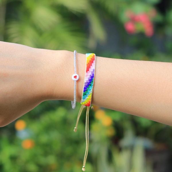 charm bracelets kelitch rainbow miyuki bracelet gift for women pulseras wholesale jewelry handmade fashion hombre friends, Golden;silver
charm bracelets kelitch rainbow miyuki bracelet gift for women pulseras wholesale jewelry handmade fashion hombre friends, Golden;silver