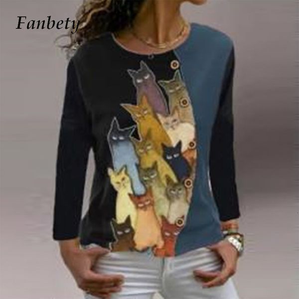 2021 new autumn casual long sleeve cat print ladies women vintage o neck patchwork blouse shirt female plus size fashion blusas 0sqy, White;black
2021 new autumn casual long sleeve cat print ladies women vintage o neck patchwork blouse shirt female plus size fashion blusas 0sqy, White;black