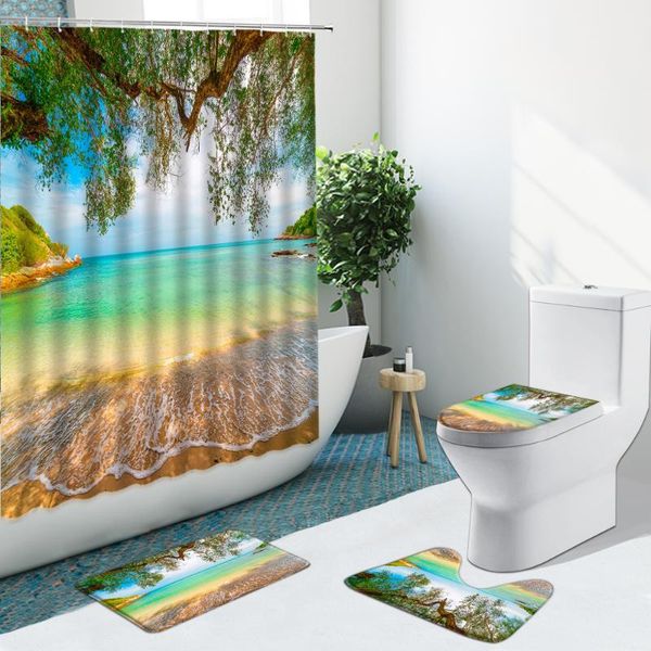 shower curtains 3d coastal sunny beach scenery non-slip pedestal flannel rugs toilet cover bathroom set bath mat decor washable
shower curtains 3d coastal sunny beach scenery non-slip pedestal flannel rugs toilet cover bathroom set bath mat decor washable