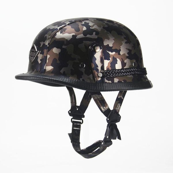 motorcycle helmets helmet cruise retro camouflage safety headgear riding leather men women nostalgic cap german style
motorcycle helmets helmet cruise retro camouflage safety headgear riding leather men women nostalgic cap german style