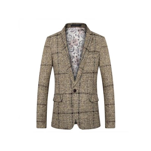 men's suits & blazers lattice cardigan suit jacket notched slim fit single tie pocket blazer formal business spring autumn work men clo, White;black
men's suits & blazers lattice cardigan suit jacket notched slim fit single tie pocket blazer formal business spring autumn work men clo, White;black