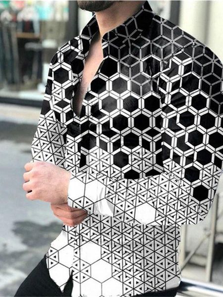 men's casual shirts digital printed holiday long sleeve shirt spring/summer 2021 lapel button street wear, White;black
men's casual shirts digital printed holiday long sleeve shirt spring/summer 2021 lapel button street wear, White;black