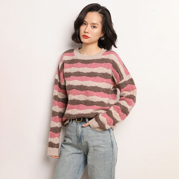 2021 new 100% cashmere o-neck knitting jumper long sleeve female thickening women's warm women autumn winter sweater oa1q, White;black
2021 new 100% cashmere o-neck knitting jumper long sleeve female thickening women's warm women autumn winter sweater oa1q, White;black