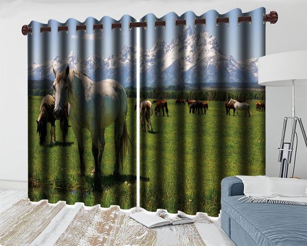 curtain & drapes window strong horse on green grass 3d romantic landscape modern decoration blackout curtains
curtain & drapes window strong horse on green grass 3d romantic landscape modern decoration blackout curtains