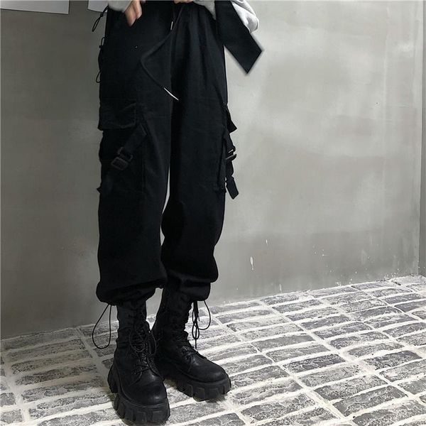 women's pants & capris harajuku cargo hippie japanese streetwear black spring 2021 trousers gothic oversize pvg1, Black;white
women's pants & capris harajuku cargo hippie japanese streetwear black spring 2021 trousers gothic oversize pvg1, Black;white