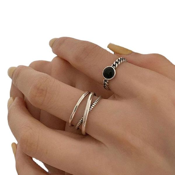 wedding rings simple chain link women's ring couple fashion retro handmade geometric party jewelry gift, Slivery;golden
wedding rings simple chain link women's ring couple fashion retro handmade geometric party jewelry gift, Slivery;golden