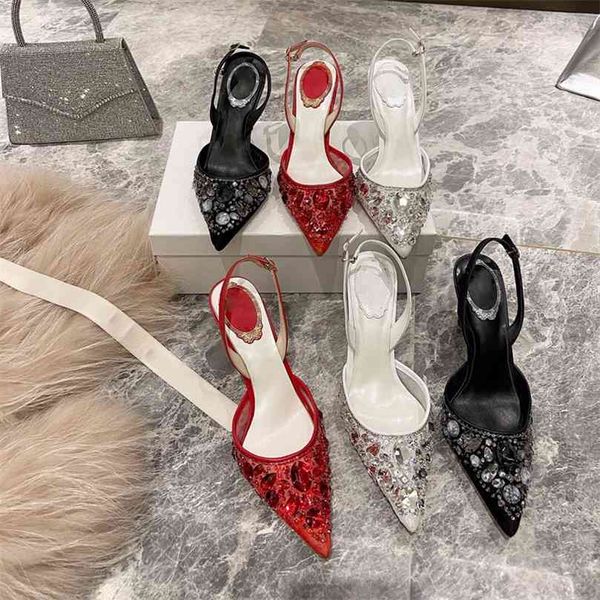 2021 lace rc red high version rhinestone buckle back hollow pointed thin heel high heels single shoes wedding shoes sandals yw 4hk3, Black
2021 lace rc red high version rhinestone buckle back hollow pointed thin heel high heels single shoes wedding shoes sandals yw 4hk3, Black