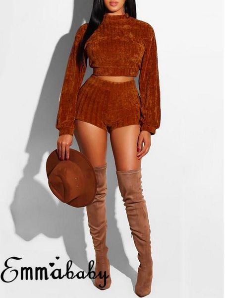 est fashion women long sleeve set two piece outfits casual clothes women's tracksuits, Gray
est fashion women long sleeve set two piece outfits casual clothes women's tracksuits, Gray