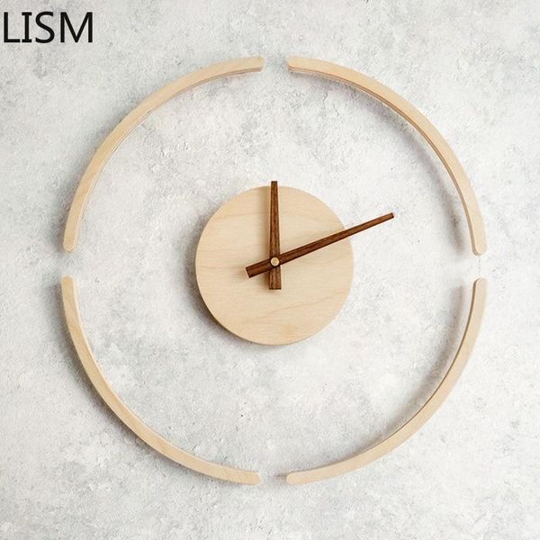 wall clocks round clock quartz silent nordic minimalist wooden living room decoration creative transparent floating horloge
wall clocks round clock quartz silent nordic minimalist wooden living room decoration creative transparent floating horloge