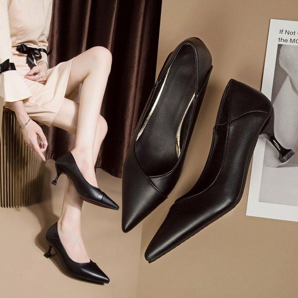 spring fashion woman shoes elegant pointed toe stiletto woman high heels 2021 new casual leather heel shoes plus size, Black
spring fashion woman shoes elegant pointed toe stiletto woman high heels 2021 new casual leather heel shoes plus size, Black