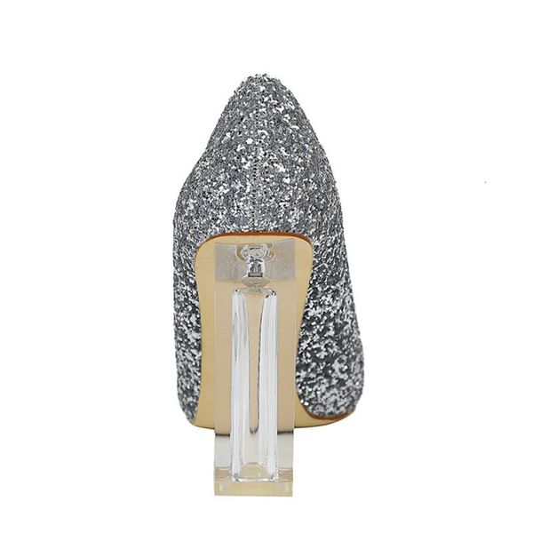 european transparent crystal fashion thick heels and shallow mouth pointed nightclub sparkle shoes f5i5, Black
european transparent crystal fashion thick heels and shallow mouth pointed nightclub sparkle shoes f5i5, Black