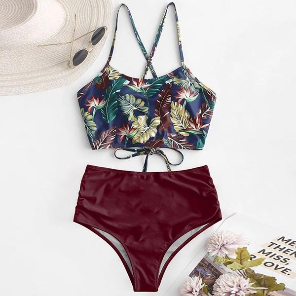 women's swimwear bikini 2021 woman summer fashion women two piece flower print split sets plus size beachwear swimsuit maillot de bain, White;black
women's swimwear bikini 2021 woman summer fashion women two piece flower print split sets plus size beachwear swimsuit maillot de bain, White;black
