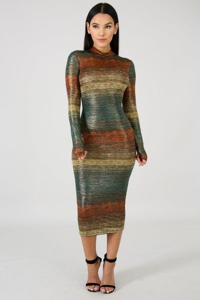 casual dresses ahvit turtleneck sheath vintage long dress contrast color striped sleeve women spring autumn bodycon sy-a8289, Black;gray
casual dresses ahvit turtleneck sheath vintage long dress contrast color striped sleeve women spring autumn bodycon sy-a8289, Black;gray