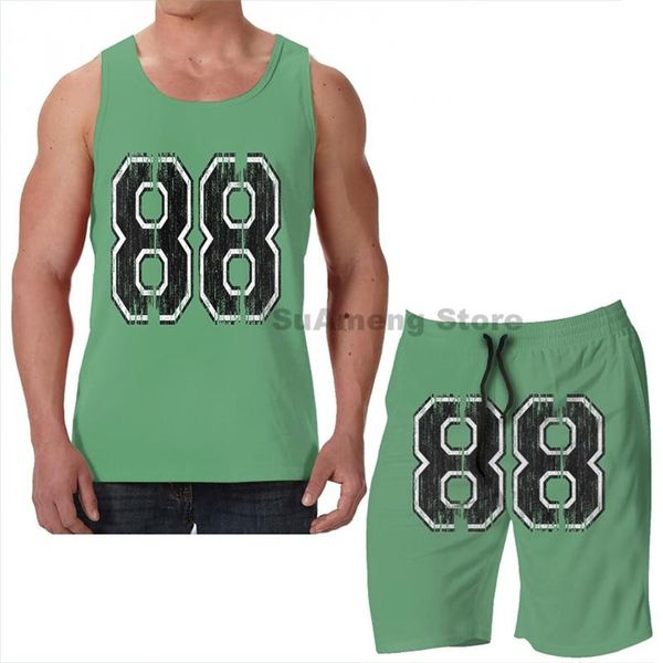 men's tracksuits summer funny print men tank women 88 classic beach shorts sets fitness vest, Gray
men's tracksuits summer funny print men tank women 88 classic beach shorts sets fitness vest, Gray