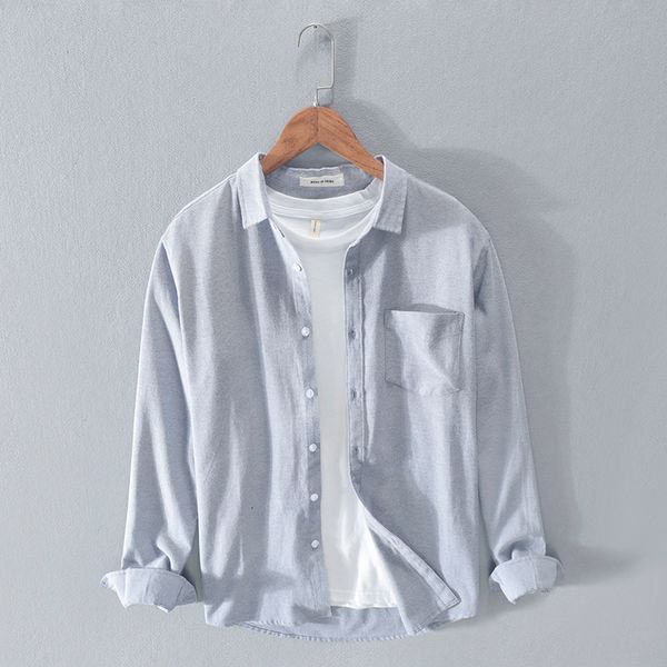2021 new summer and autumn long-sleeved oxford cotton shirt fashion casual for men comfortable solid shirts male overhemd hyc2, White;black
2021 new summer and autumn long-sleeved oxford cotton shirt fashion casual for men comfortable solid shirts male overhemd hyc2, White;black